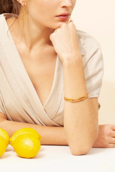 Esplendida Golden Earrings